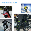4Pcs Reflective Motorcycle Elbow Knee Pad Set Motocross Sports Protection Gear