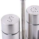 1 Set Spice Pepper Shakers Sugar Salt Condiment Tins Oil Bottle Stainless S L5D2