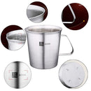 500ml Stainless Steel Coffee Measuring Cup Kettle Baking High Capacity Cup
