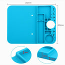 Flexible Anti Static Non Slip Soldering Mat Heat Resistant Microscope Pad