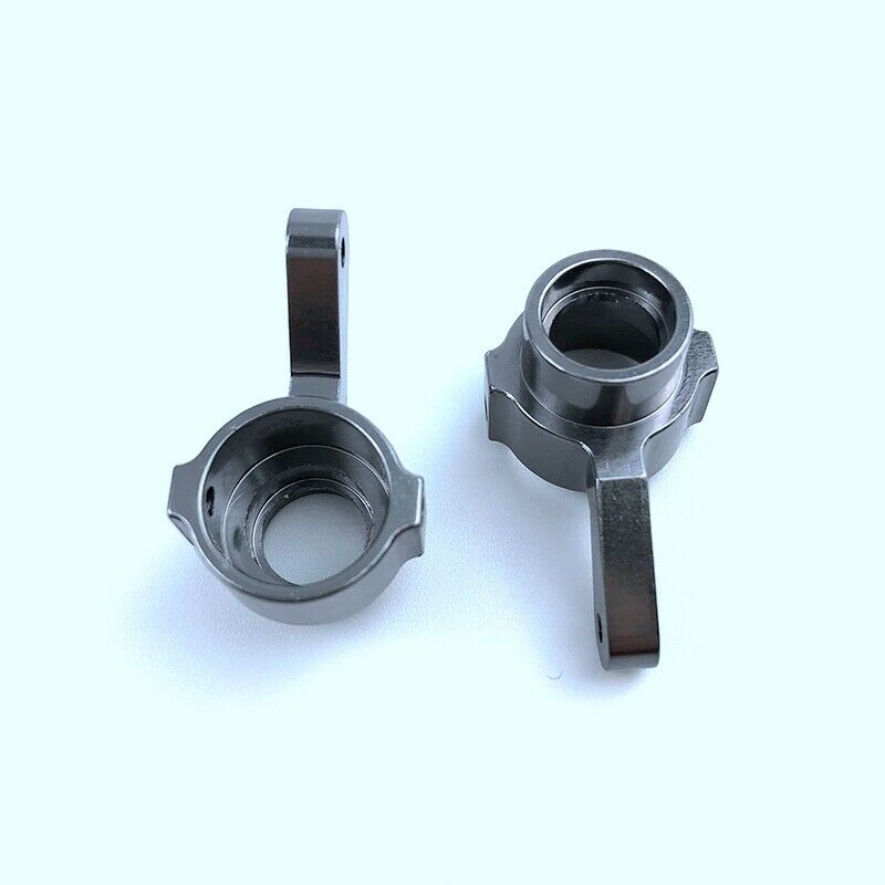 2Pcs Metal Front Hub Carriers Steering Cup for 1/16 WPL RC Car Accessoriesm Z9M5