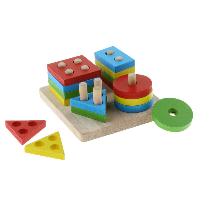 Bird Puzzle Block Chew Educational Toys Cockatiel Parakeet Parrot Train Tool