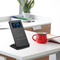 Electric LEDs Alarm Clock With Phone Wireless Charger Table Digital Thermometer