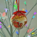 Christmas Tree Pendant Cute Ball Ornaments Home Decor for Xmas (B-9.7cm) A