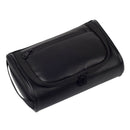 Men Waterproof PU Leather Pouch Wash Storage Makeup Bag Travel With Carry Handle