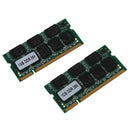 2x 1GB 1G Memory RAM Memory PC2100 DDR CL2.5 DIMM 266MHz 200-pin for Notebo