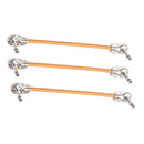 6.35mm Male to 6.35 Male Guitar Pedal Copper Braid Cable for Guitar Effect Pedal