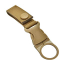 3pcs Nylon Webbing Key Chain Multi-Purpose Clip Buckle Standard Key Ring Holder