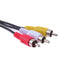 New 1.5M 5ft USB Male A to 3 RCA AV A/V TV Adapter Cord Cable Audio AV Cabl