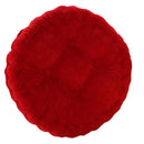 Red Round Soft Chair Seat Cushion Pad Seat Pad Home Office Cotton Cushion