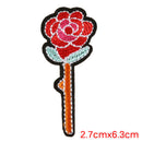 8PCS/Set Embroidered Iron On Sew On Patches Badge Jeans Fabric Applique Craft ly