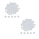 200Pcs Clear Individual Eyelash Glue Holder Quick Eye Lashes Blossom Cups