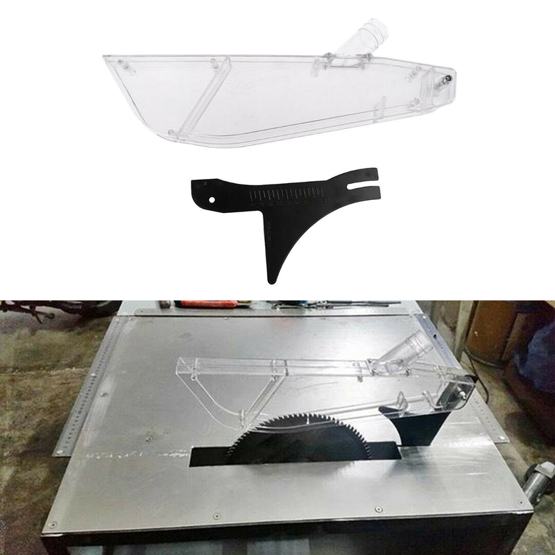 Clear Durable Plastic Anti Dust Table Saw Cover Guard Case for 7-12" Saw