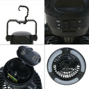 Portable Tent LED Light Lamp Fan Camping Hiking Outdoor Equipment Ceiling N Gw