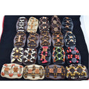 1pc Magic Butterfly Shape Wood Beads Stretchy Hair Styling Slide Clip Updo Combs