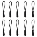 Pack of 10 Outdoor Reflective Zipper Pull Cord Zip Puller Fastener Slider