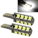 2PCS T10 White 800lm W5W 194 168 32-LED SMD Car Interior Wedge Light Bulb 12V