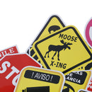 50Pcs warning stickers for security space safety warnings luggage stickeME