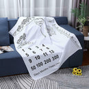 Cartoon Print Blanket Background Cloth Newborn Baby Photography Props Decor