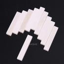 New 10PCS Best Guitar Bass Real Blank Bone Nut for LP Folk/Classical Guitar Tool