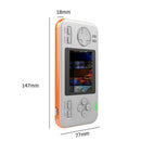 Handheld Game Console Retro 416 Game w/8000mAh Power Bank (White Orange)