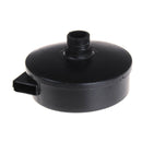 Black 1/2"PT Thread Inlet Plastic Filter Silencer for Air Compressor ME
