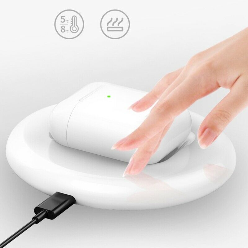 Mini QI Wireless Charger for IWatch Magnetic Charging Dock Station Fast USB F7Z9