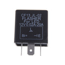 CF13 JL-02 3-Pin Car Flasher Relay Fix LED Light Turn Signal Hyper Flash OZ