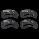 24Pcs Eyebrow Stencil Eyebrow Care Design Template Makeup Beauty Tool & 24P G8V5