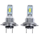 2pcs H7 LED Headlight Bulbs Conversion Kit High Low Beam 35W 4000LM 6000K W3C