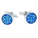 Classic Rhinestone Tuxedo Shirt Cufflinks For Men Unique Business Wedding