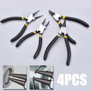 4Pcs 6" 150mm Circlip Pliers Set Snap Ring Plier for Inner & Outer Rings Kit