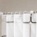 Waterproof Shower Curtain With 12 Hooks For Bathroom Toilet T3M9