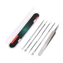 5pc Blackhead Pimple Spot Comedone Acne Needle Extractor Remover Popper Tool .AU