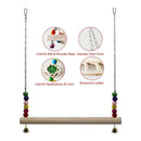 Chicken Swing Wooden Birds Perch for Chicken Hens Large Birds Parrots