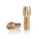 10Pc 4.3mm Shank Brass Drill Chucks Collet Bits 0.5-3.2mm for Rotary Tool
