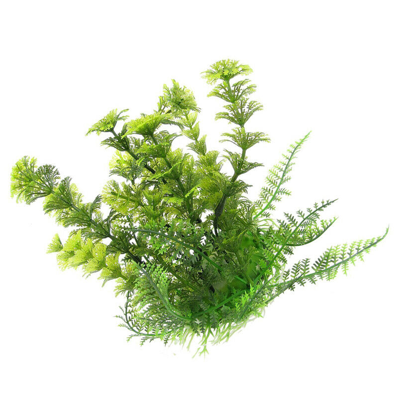 Decorative Flower Plastic Sea Plants Water Plants Green for aquarium Green