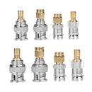 8 Pcs BNC To SMA Type Male Female RF Kit Adapter Connector Test Converter TUA