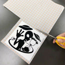 Clear Vinyl Transfer Paper Tape Roll-12 x 6.6 FT w/Alignment Grid Application