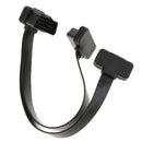 1 to 2 Car OBD 2 16Pins Male To Female Y Splitter Connector Diagnostic Cable
