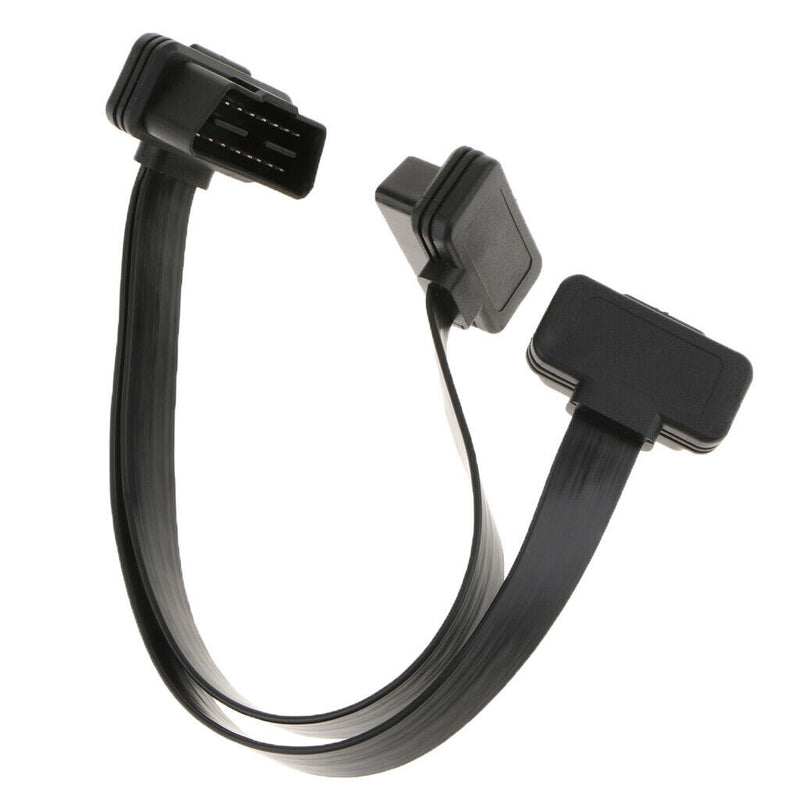 1 to 2 Car OBD 2 16Pins Male To Female Y Splitter Connector Diagnostic Cable