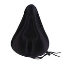 Cycling Bike Bicycle Silicone Soft Thick Gel Saddle Seat Cushion Pad Cover