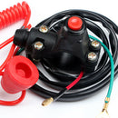 Motorcycle Universal Safety Outboard Emergency ATV Stop On Off Lanyard Switch