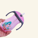 Drinking Water Straw Non Spill Leak Proof Cup Sippy for Toddler Kid 330ml