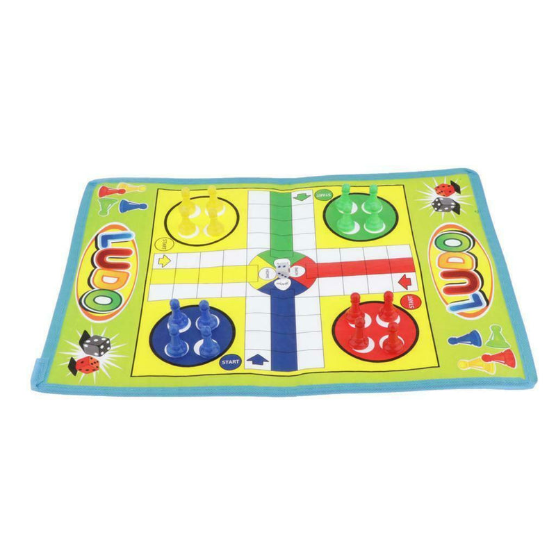 Foldable Flying Ludo Chess Board Game for Family Children Board Chess Game