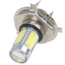 1X high power motorcycle H4 COB white headlights LED high / low light bulb  OZ