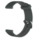 Silicone Adjustable 18mm Watchband Wrist Strap for Ticwacth C2 (Grey) A