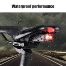 Bicycle Rear Light USB Charging Wireless RC MTB Bike Horn Alarm Tail Lamp
