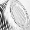 Micro-perforated stainless steel strainer 28.5 cm wide Argente
