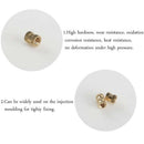 330Pcs Female Thread Knurled Nuts M2 M3 M4 M5 Brass Threaded Insert Round I C2H2